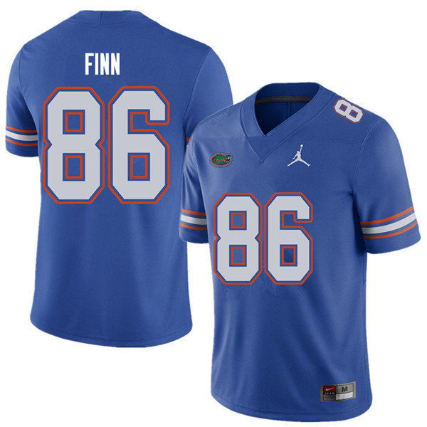 Jordan Brand Men #86 Jacob Finn Florida Gators College Football Jerseys Sale-Royal